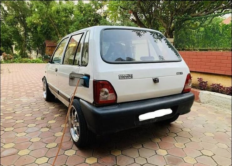 Meet the Maruti 800 ‘Electric Car’ that makes more torque than a Toyota Fortuner [Video]