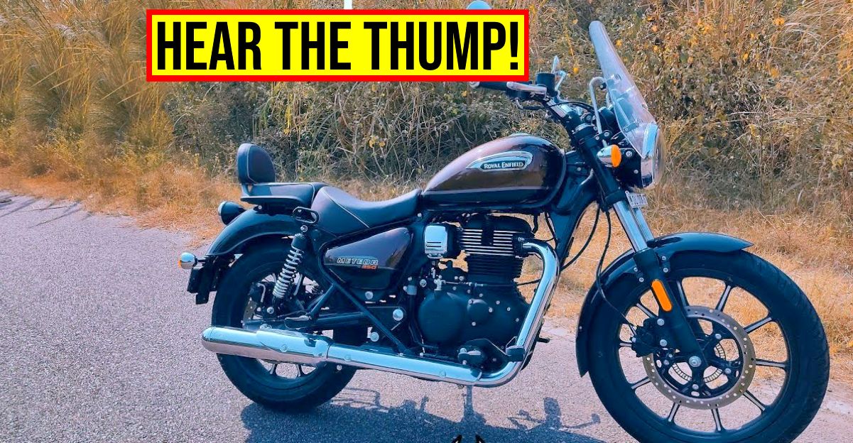 Royal Enfield Meteor 350 cruiser motorcycle fully revealed [Video]