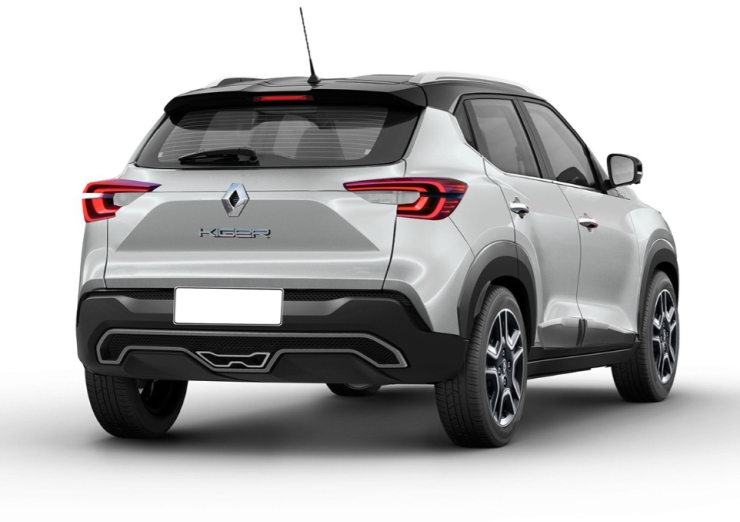 Renault’s next big launch for India is the Kiger compact SUV, production version rendered