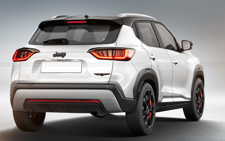 New render shows what Jeep India’s sub-4 meter compact SUV could look like