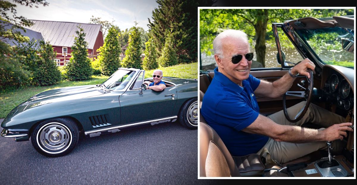 US President Joe Biden is a car enthusiast