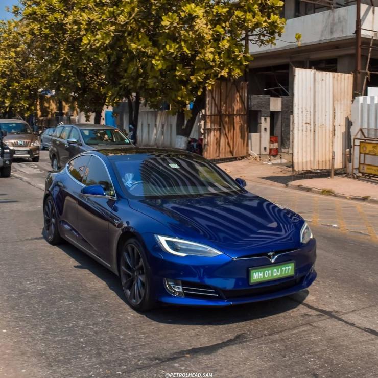 The Ambanis’ Tesla Model S 100D: New pictures