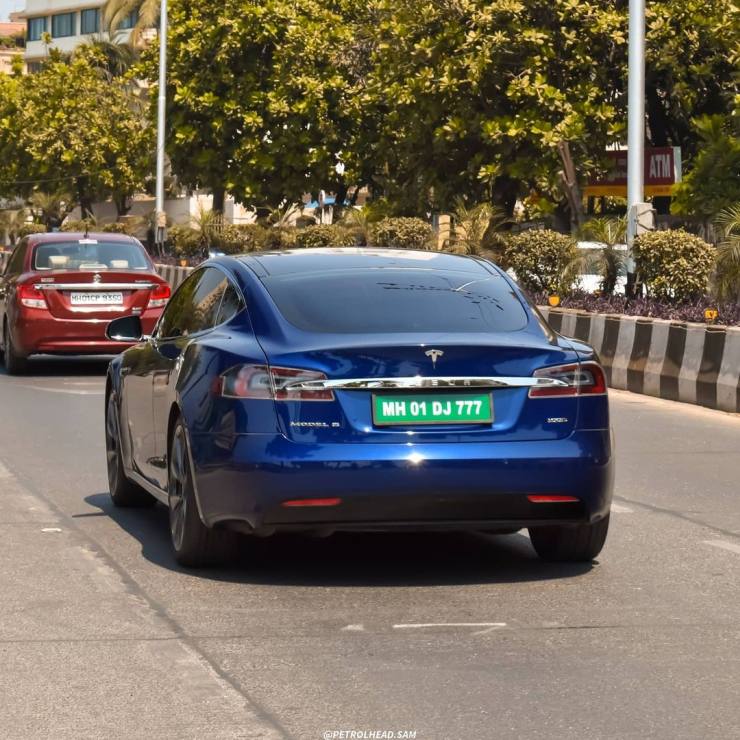 The Ambanis’ Tesla Model S 100D: New pictures