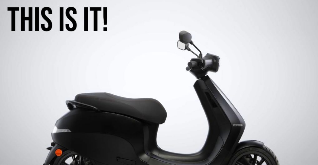 Ola’s electric scooter officially unveiled!