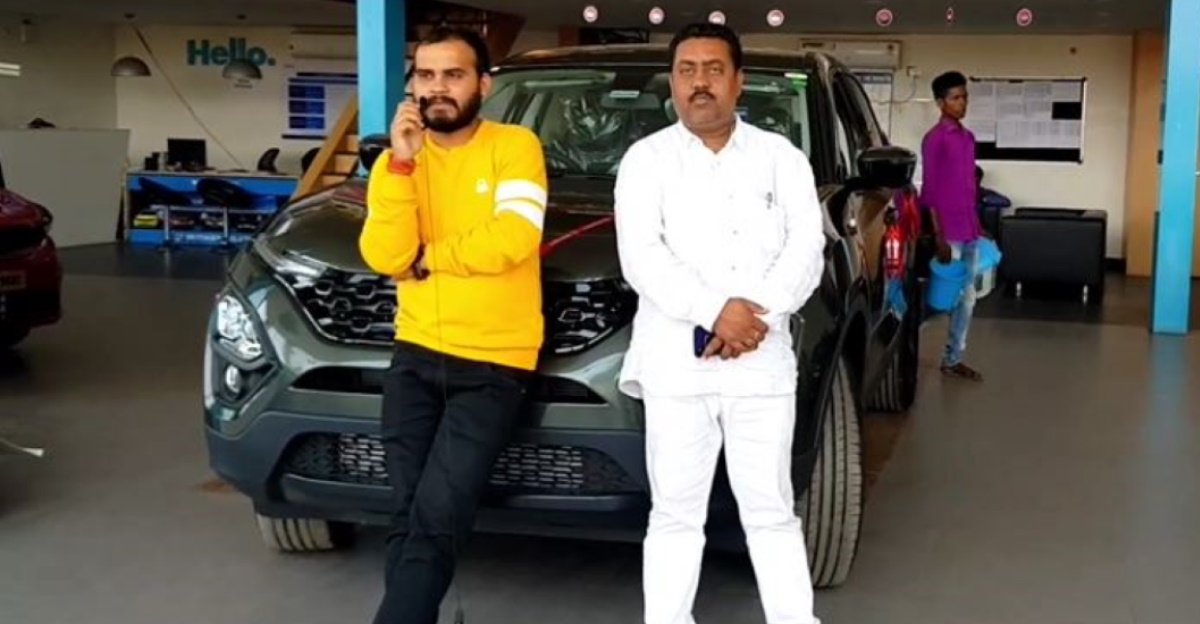 Meet the Customer so satisfied with the Tata Harrier that he buys another Harrier