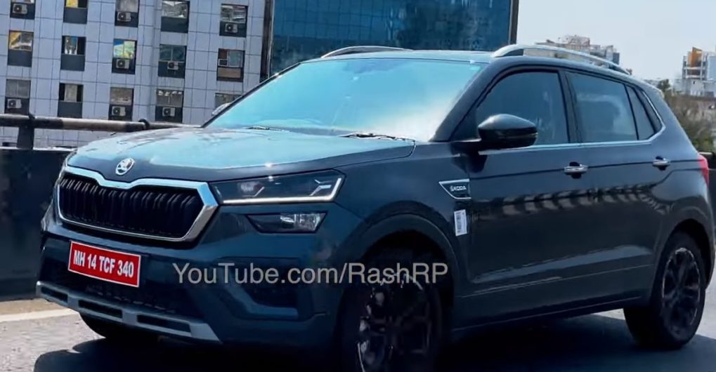 Skoda Kushaq compact SUV discovered without camouflage before the official launch