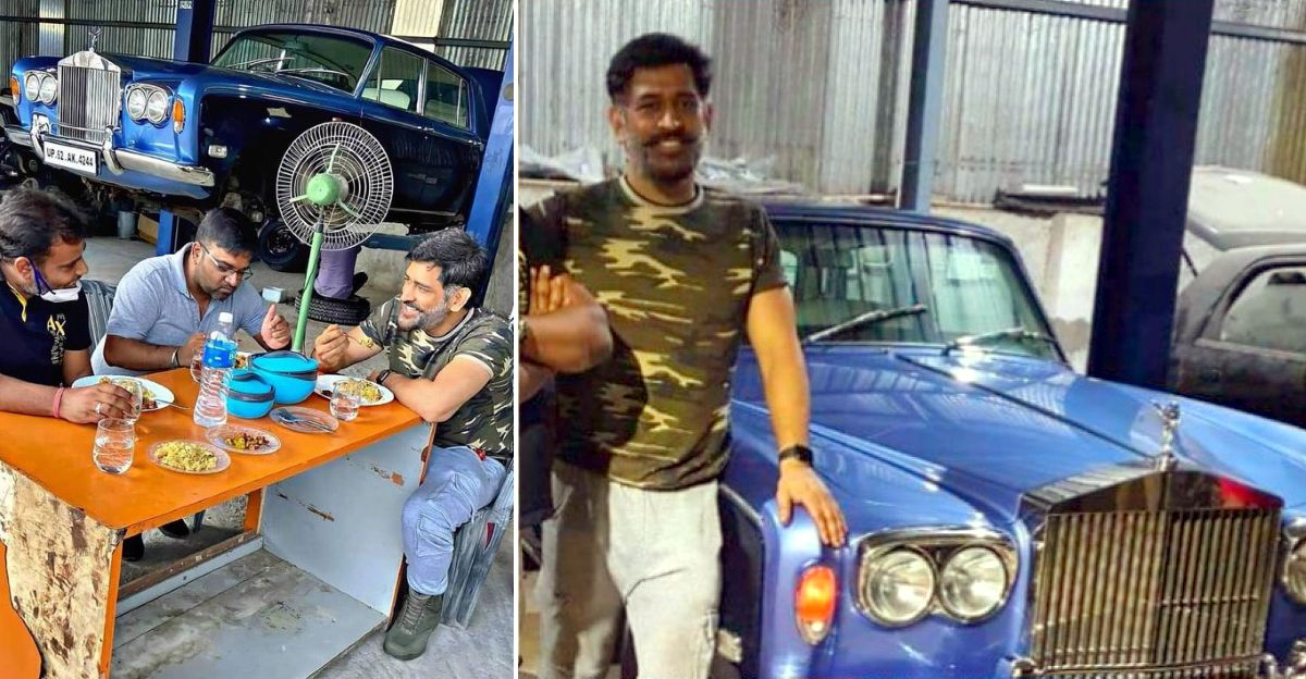 MS Dhoni's vintage Rolls Royce is now restored