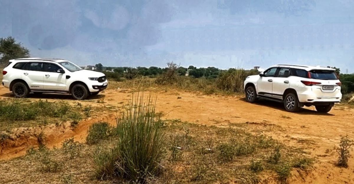 Ford Endeavour Sport vs Toyota Fortuner in an off-road check