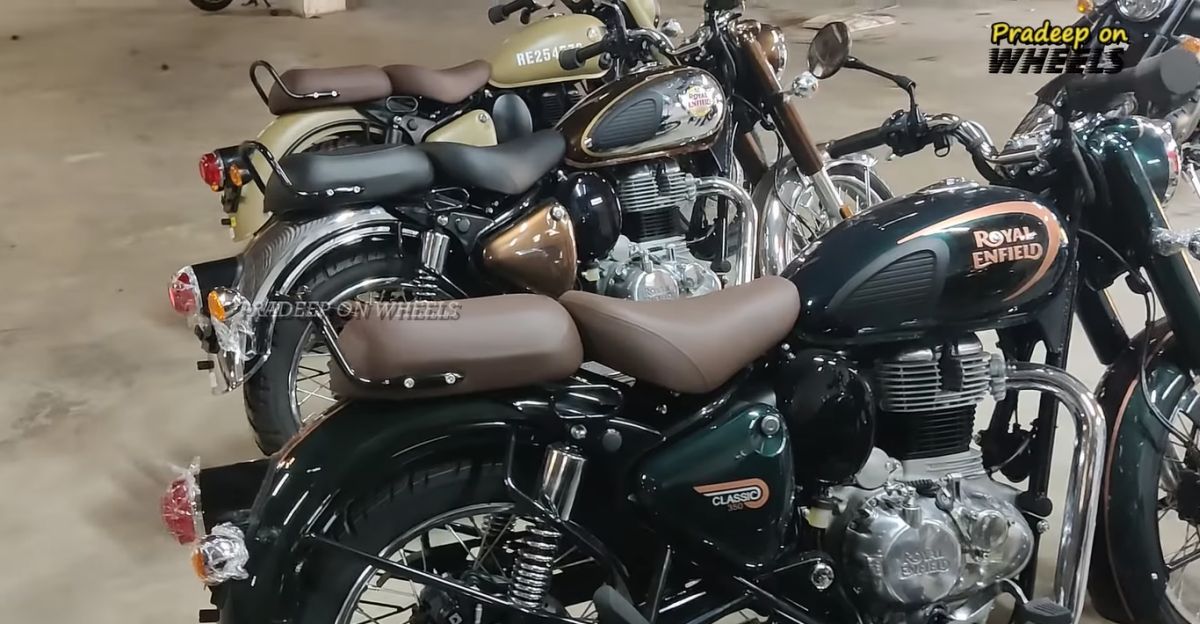 2021 Royal Enfield Classic 350: All colours & variants shown in a walkaround video