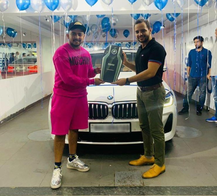 Indian cricketer Prithwi Shaw’s latest ride is a BMW 6 Series worth Rs. 70 lakhs