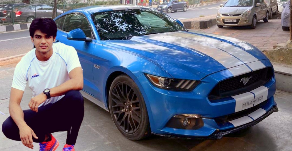 Olympics Gold Medalist Neeraj Chopra’s newest journey is a Ford Mustang [Video]