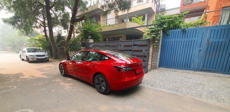 Another Tesla Model 3 lands in India, this time in Gurgaon