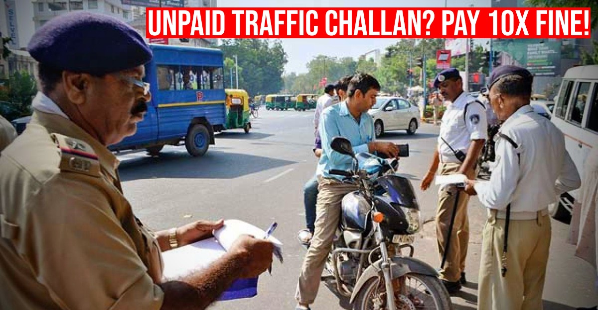Haven’t paid traffic challans online? Pay 10 times higher penalty says Maharashtra Govt