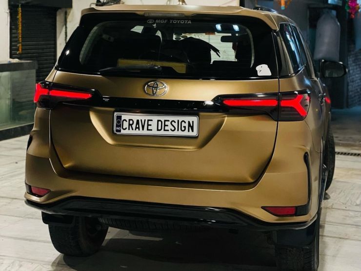 Toyota Fortuner Transformed: Meet India's First Legender With Exotic Gold Envelope!