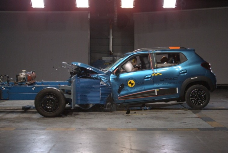 Dacia Spring (Renault Kwid Electric) Gets Just One Star Rating In EuroNCAP  Tests