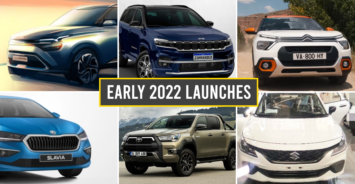 2022 india car launches