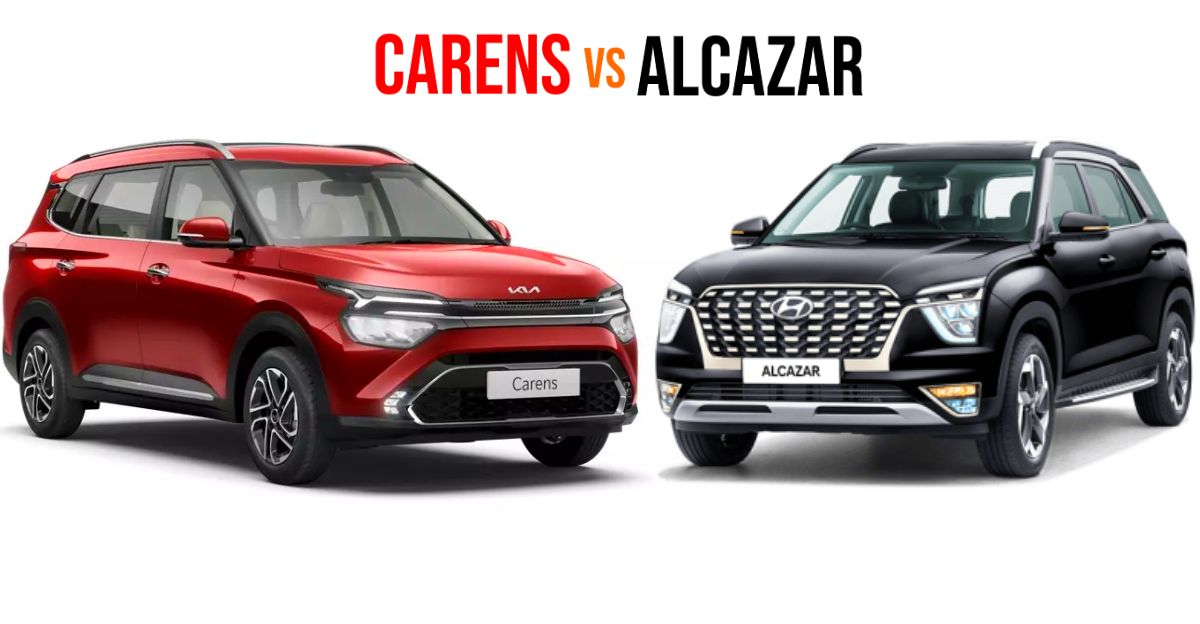 Kia Carens Vs Hyundai Alcazar: What are the differences?