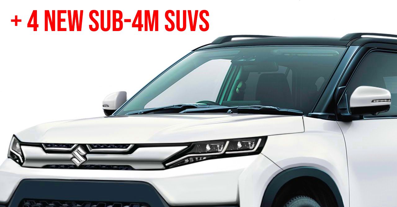 Upcoming sub-4m compact SUVs of 2022: From all-new Maruti Brezza to Hyundai Venue Facelift