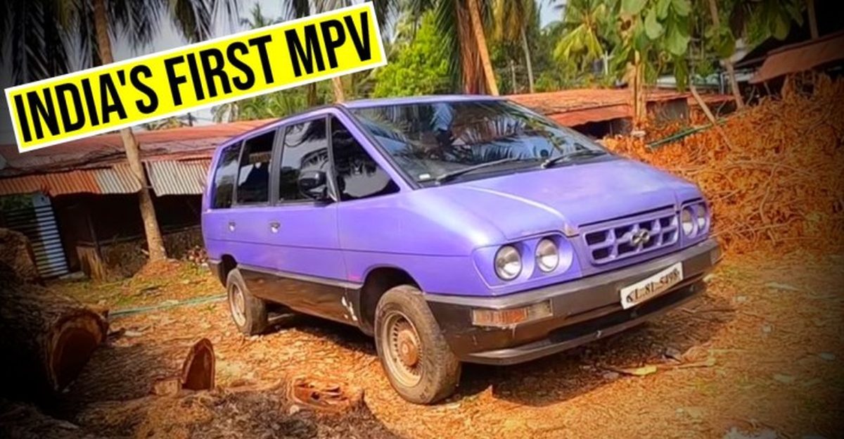 India’s first MPV, Kajah Kazwa on video: Launched decades before MPVs like Innova, Ertiga