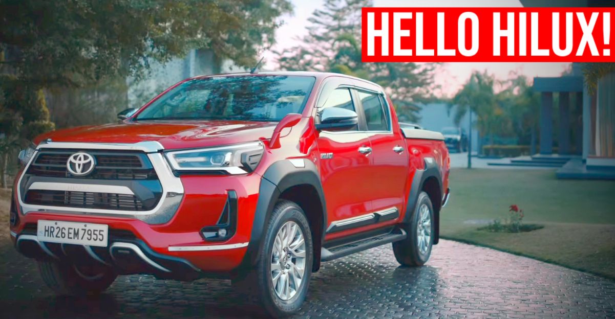 Much-awaited Toyota Hilux pick-up truck based on Fortuner officially revealed - CarToq.com