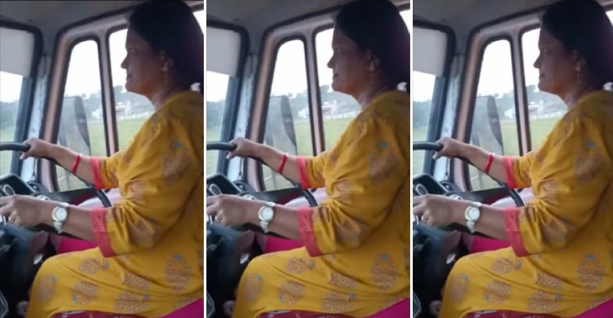 Woman passenger drives bus for 10 km to save driver, who suffers a seizure [Video]
