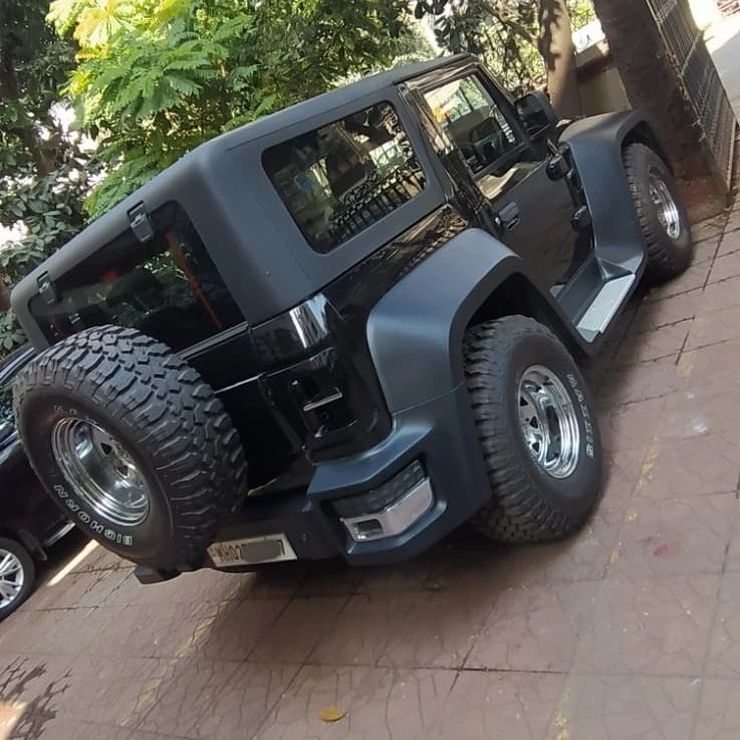 New Mahindra Thar modified by DC2: What it looks like in the real world