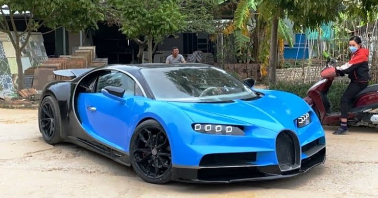 Man builds Bugatti Chiron at home [Video]