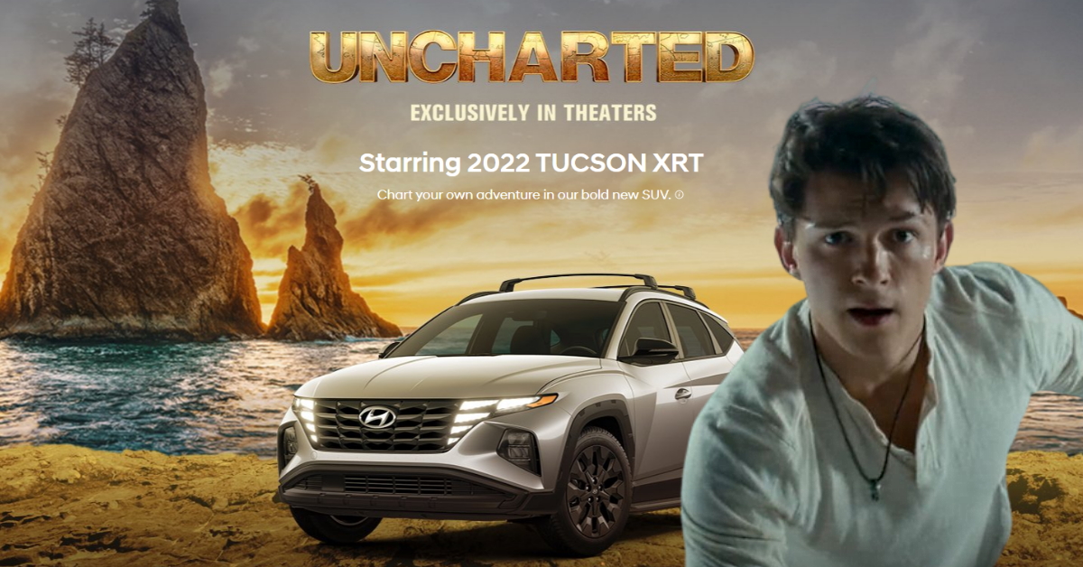 This modified Hyundai Tucson 'Beast' is in the new Uncharted movie