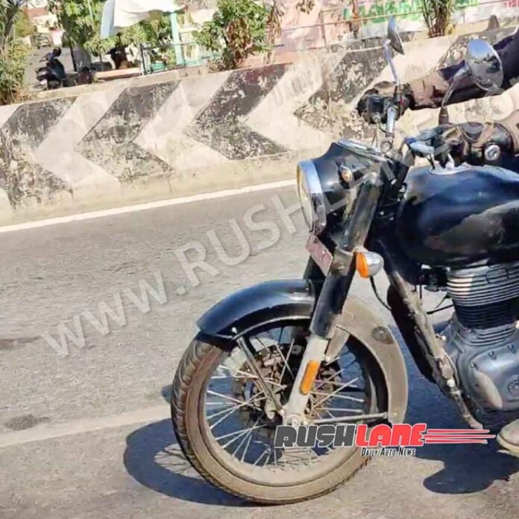 All-new Royal Enfield Bullet 350 caught testing before launch