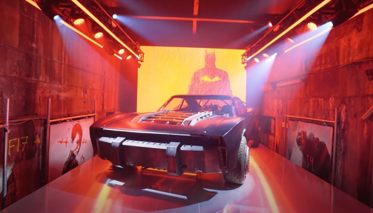 Bollywood Director Ahmed Khan spotted in his Batmobile [Video]