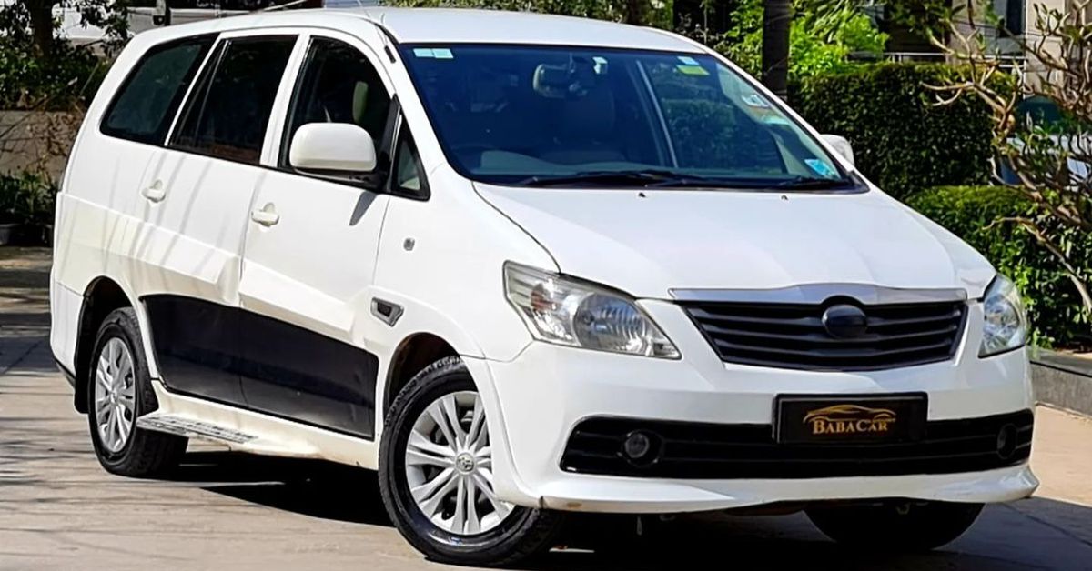 Toyota Innova with DC modified interiors for sale at Rs 7.25 lakh