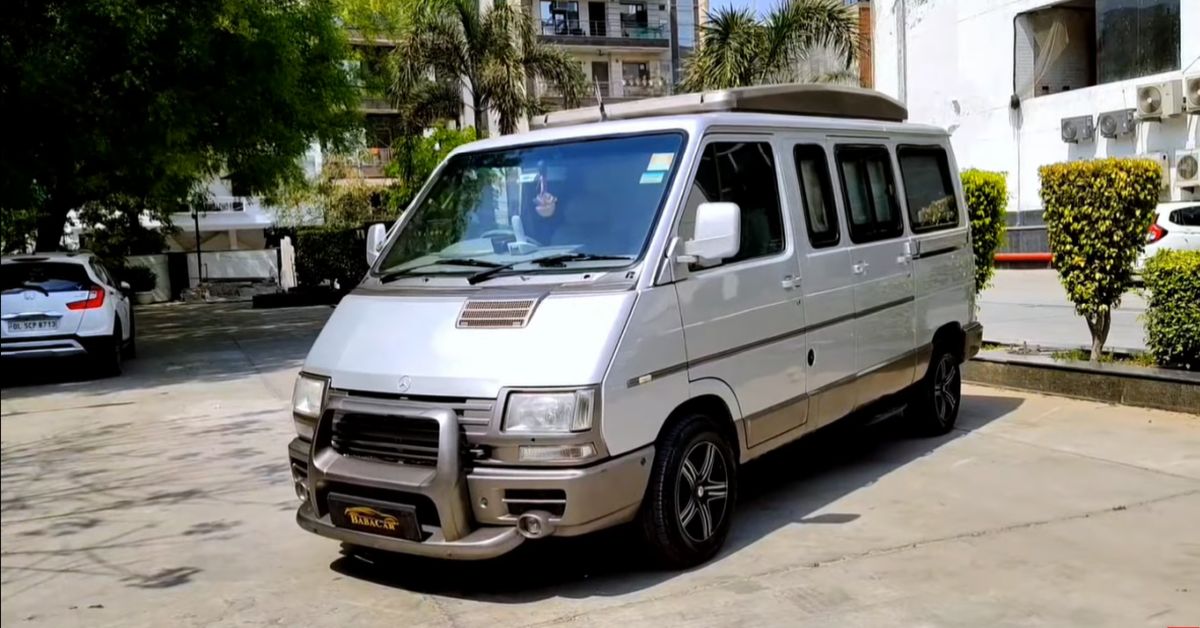 This Tata Winger with fully customised, luxury interiors is for sale at Rs 6.95 lakh [Video]