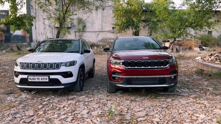 Los SUV Jeep Compass y Meridian se comparan en el video