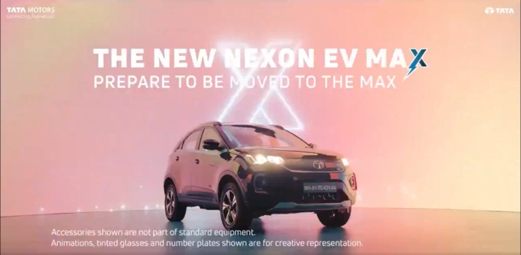 Tata Motors releases first teaser for Nexon EV Max [Video]