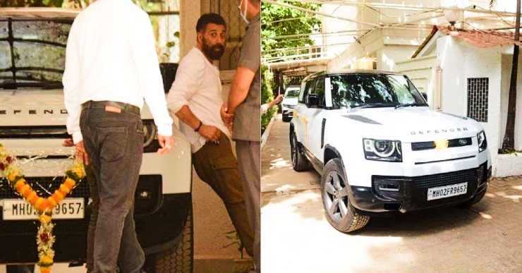 Land Rover Defenders of Bollywood Actors: Sanjay Dutt in Sunny Deol