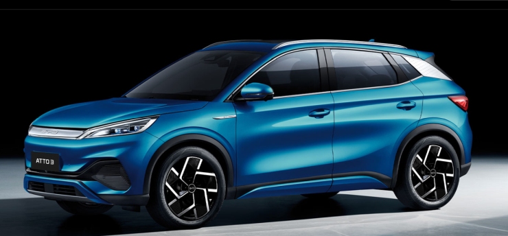 BYD Atto 3 Electric SUV with 400 Km range/charge launching at Auto Expo 2023