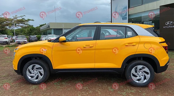 Hyundai Creta terlihat dalam warna kuning cerah: segera diluncurkan?