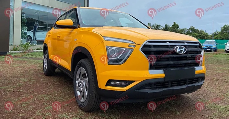 Hyundai Creta terlihat dalam warna kuning cerah: segera diluncurkan?