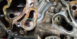 honda diesel engines develop holes