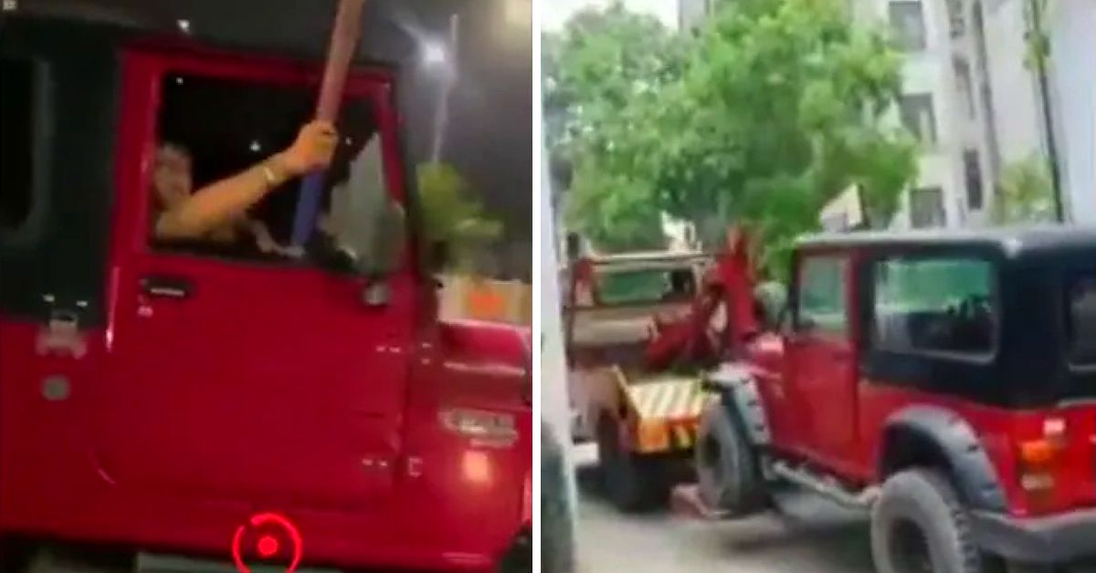Mahindra Thar baseball bat stunt sends 18 year-old to jail: SUV seized by police [Video]