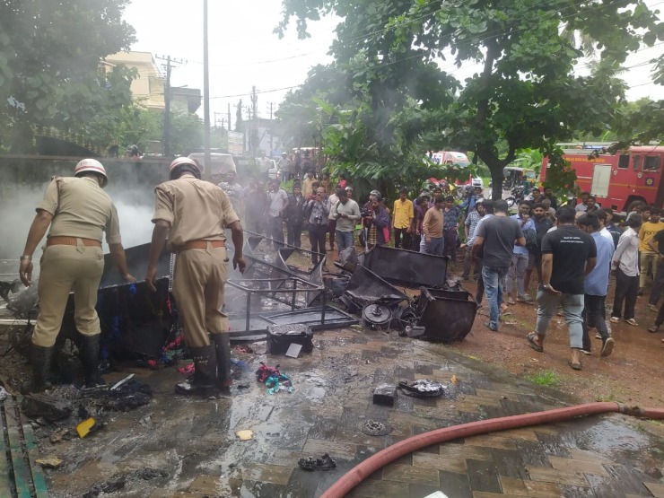 Second Okinawa Electric Vehicle dealership catches fire: This time, in Mangaluru [Video]