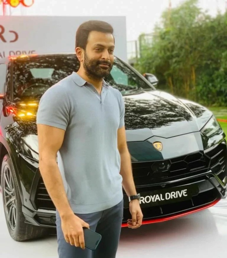 Malayalam movie star Prithviraj’s latest ride is a Lamborghini Urus SUV [Images]