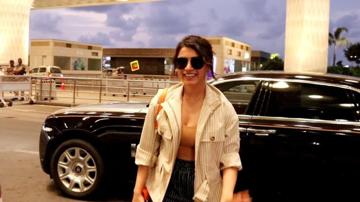 Actress Samantha Ruth Prabhu spotted at the airport in a Rolls Royce Ghost [Video]