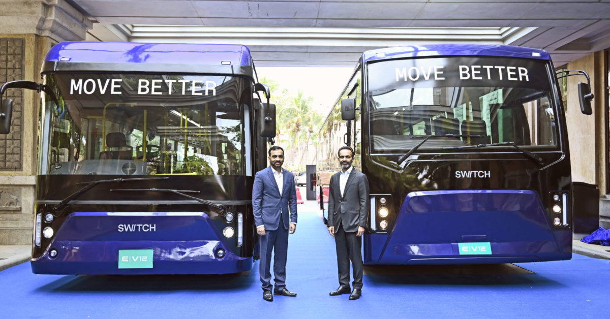 switch mobility electric bus india