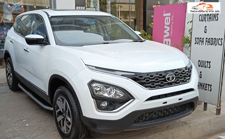 Tata Harrier’s new XZS variant in a walkaround video
