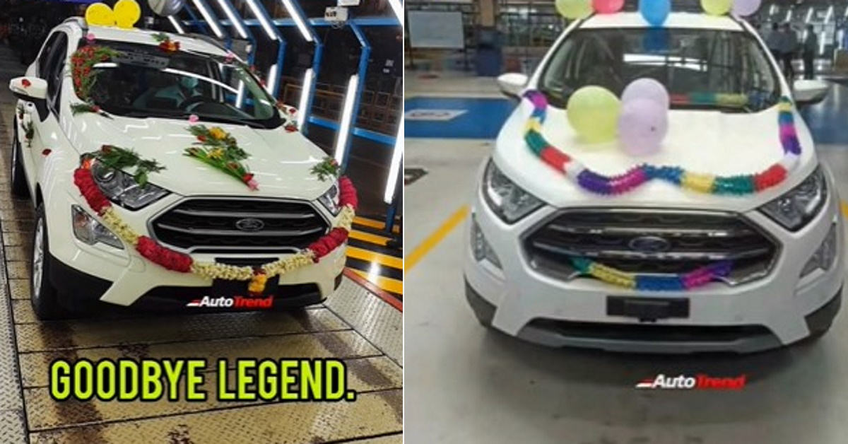 Final EcoSport rolls off the manufacturing line as Ford bids goodbye to automotive manufacturing in India