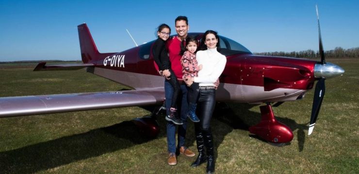 Indian builds a plane during lockdown: Travels around Europe with his family