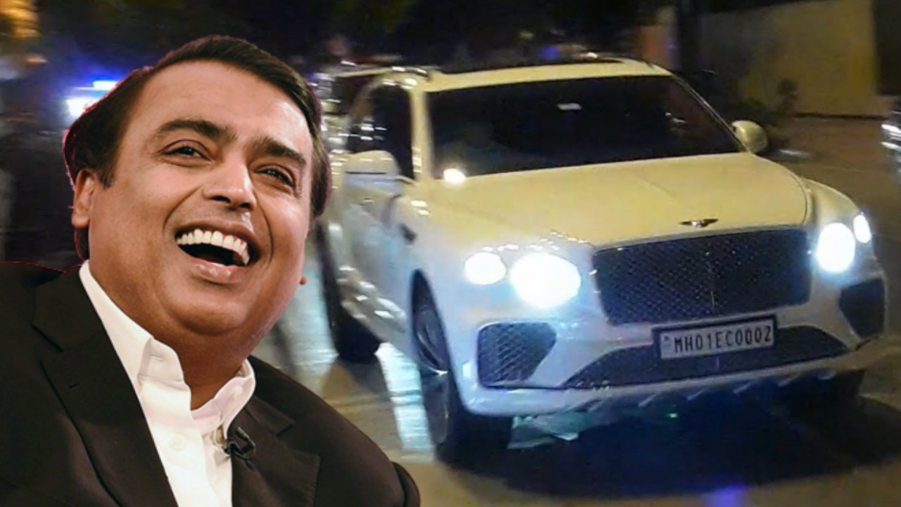 Mukesh Ambani brings home his 3rd Bentley Bentayga [Video]
