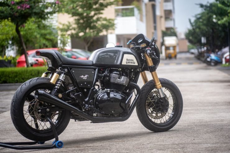 This beautifully modified Royal Enfield Continental GT 650 is for sale: Interested?