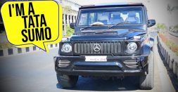 2005 Model Tata Sumo modified to look like a Mercedes-Benz G-Wagen [Video]